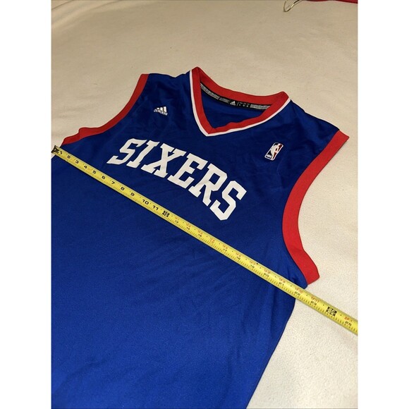 Philadelphia 76ers Jersey Large Basketball Adidas - Picture 2 of 14